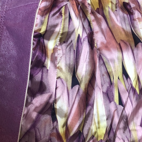 Danier Leather Purple Jacket Size XXXS - Picture 4 of 10